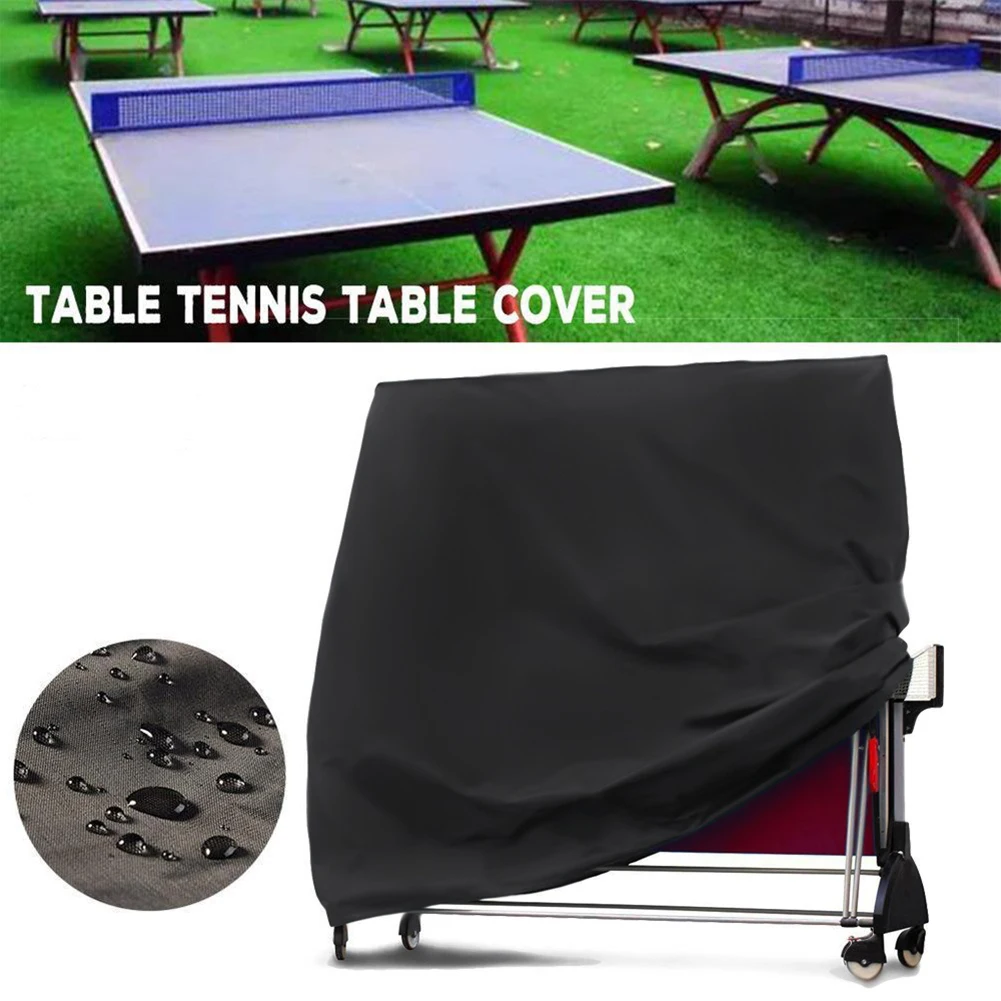 

Pings Pong Table Cover Storage Cover Protection Table Tennis Sheet Furniture Case Indoor Outdoor Table Tennis Cover 165x70x185cm