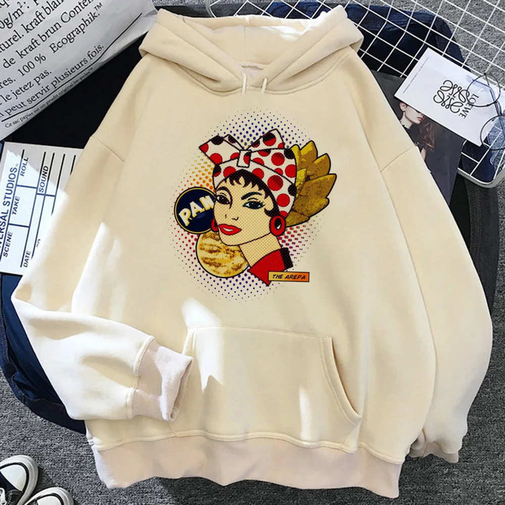 Venezuela hoodies women Winter  anime streetwear 2023 sweatshirts sweater female streetwear pulls