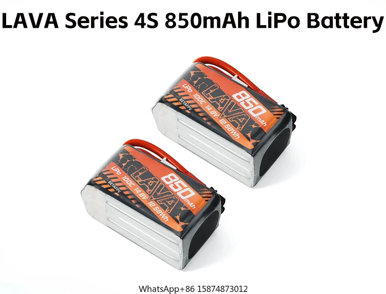 

BETAFPV LAVA Series 4S 850mAh LiPo bat tery