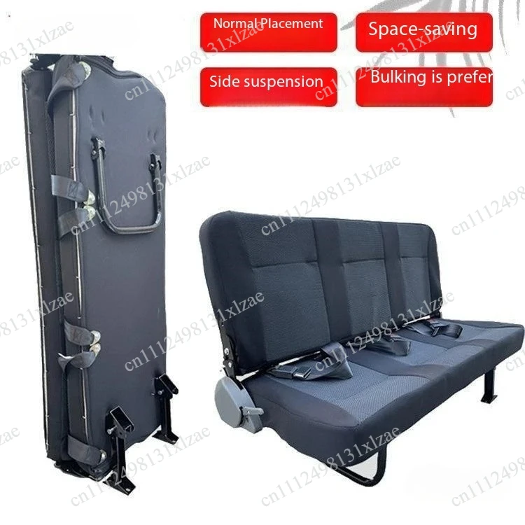 

Upgrade Custom Folding Seats for Modified Vehicles, Side-Mounted Flip-Up Chairs & Front Foldable Seats for RV/Shuttle Bus