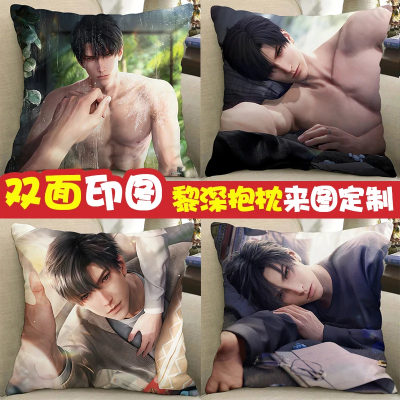 ゲームラブアンドディープスペースグッズ Zayneレイ・イ・シエオン・リーシェン コスプレ枕カバー ソフトスローピローインナーカバー 両面カスタマイズ可能ギフト