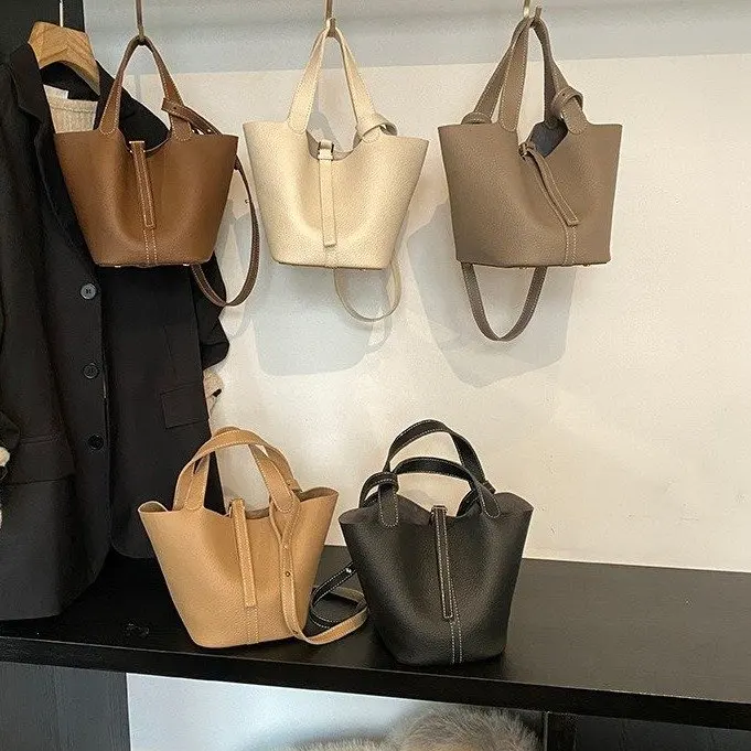 2025 Herfst 316 Nieuwe Draagbare Messenger Bag Modieuze Veelzijdige Groentemand Tas Grote Capaciteit Commuter Bag Handtas