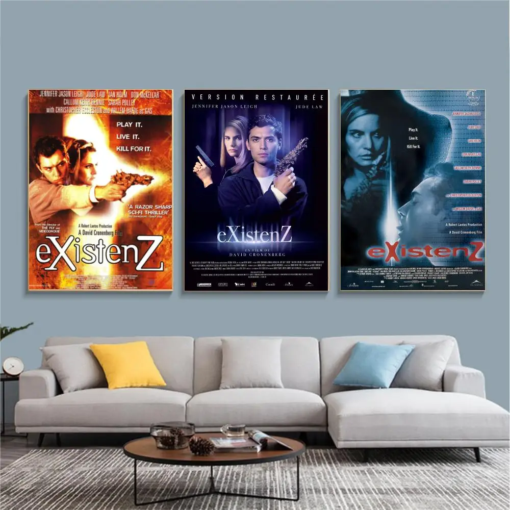 classic movie E-Existenz-Z Painting Calligraphy Nature Inspired Artwork for Living Room  Home Decoration