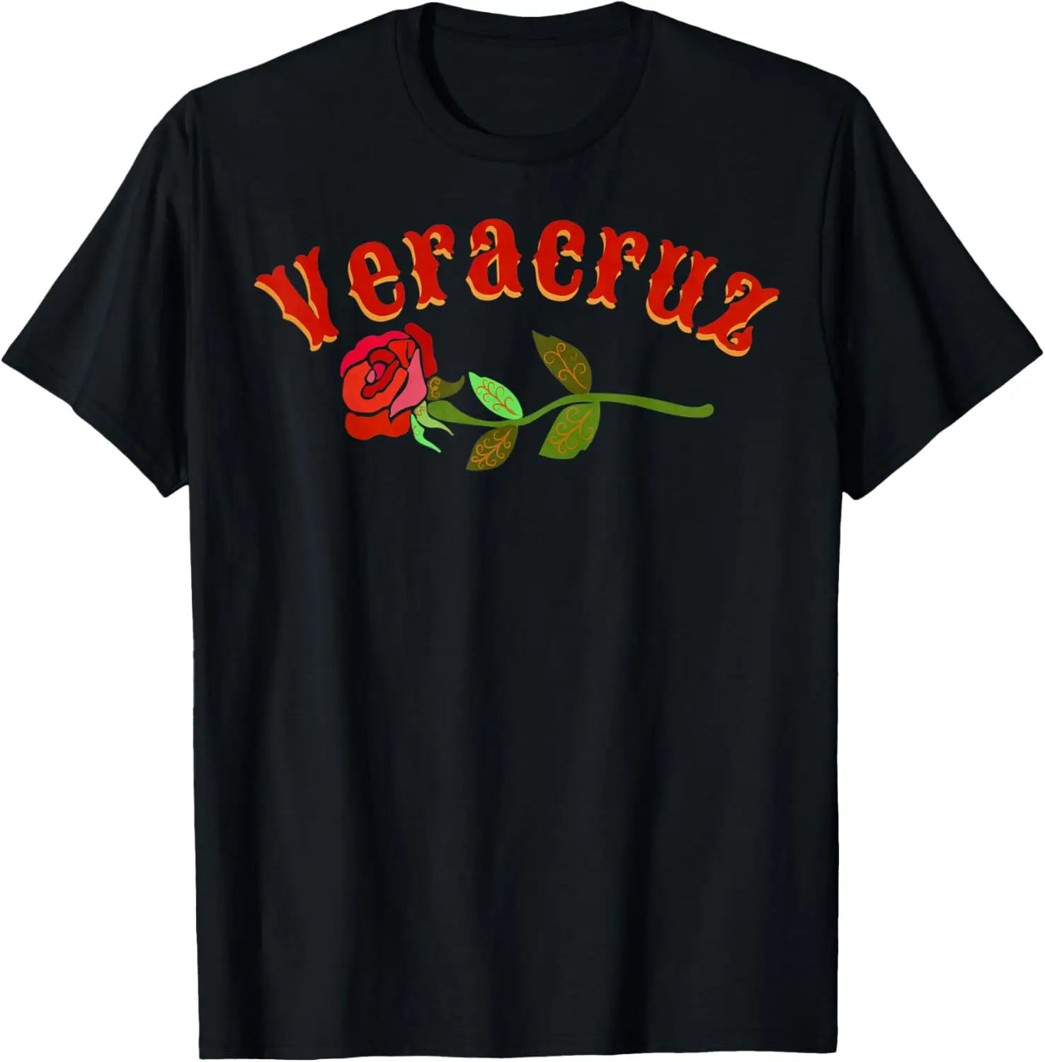 

Veracruz Mexicana Latina Rose T-Shirt