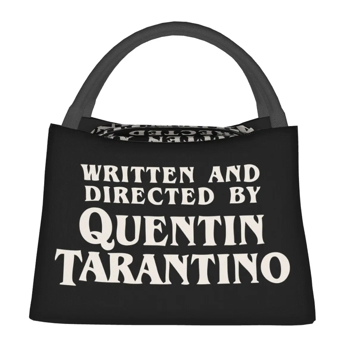 Vintage Film Quentin Tarantino Lunch Bags Insulated Bento Box Lunch Tote Picnic Bags Thermal Bag for Woman Children Travel