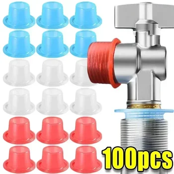 Silikon-Wasserhahn, auslaufsichere Dichtung, Ventil, Gewinderohr, Schlauchscheibe, nahtlose Dichtung, O-Ring für Sanitär-Stecker, verhindert Auslaufen