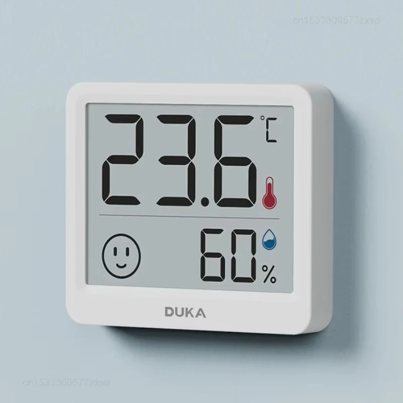 New DUKA Atuman 2.5 Inch LCD Electronic Digital Temperature Humidity Meter Indoor Mini Thermometer Hygrometer Weather Sensor