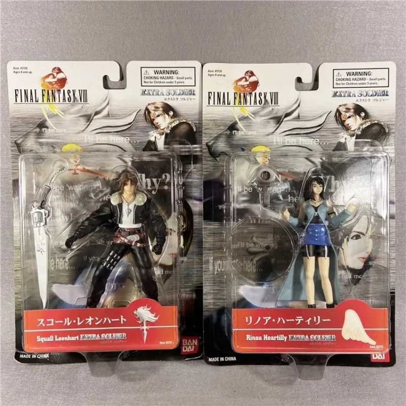 Bandai Original Genuine 1999 Final Fantasy 8 Squall Rinoa FF8 Summoned Beast Out-of-print Movable Figure Collection Holiday Gift