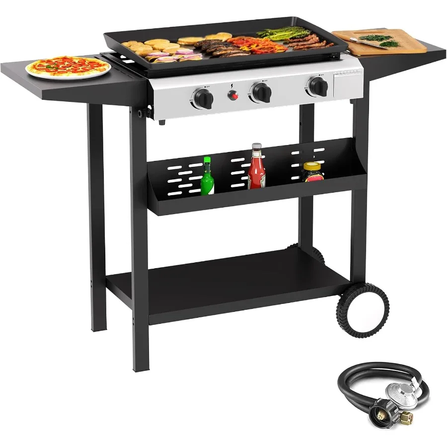 3 Burner Outdoor Fl…