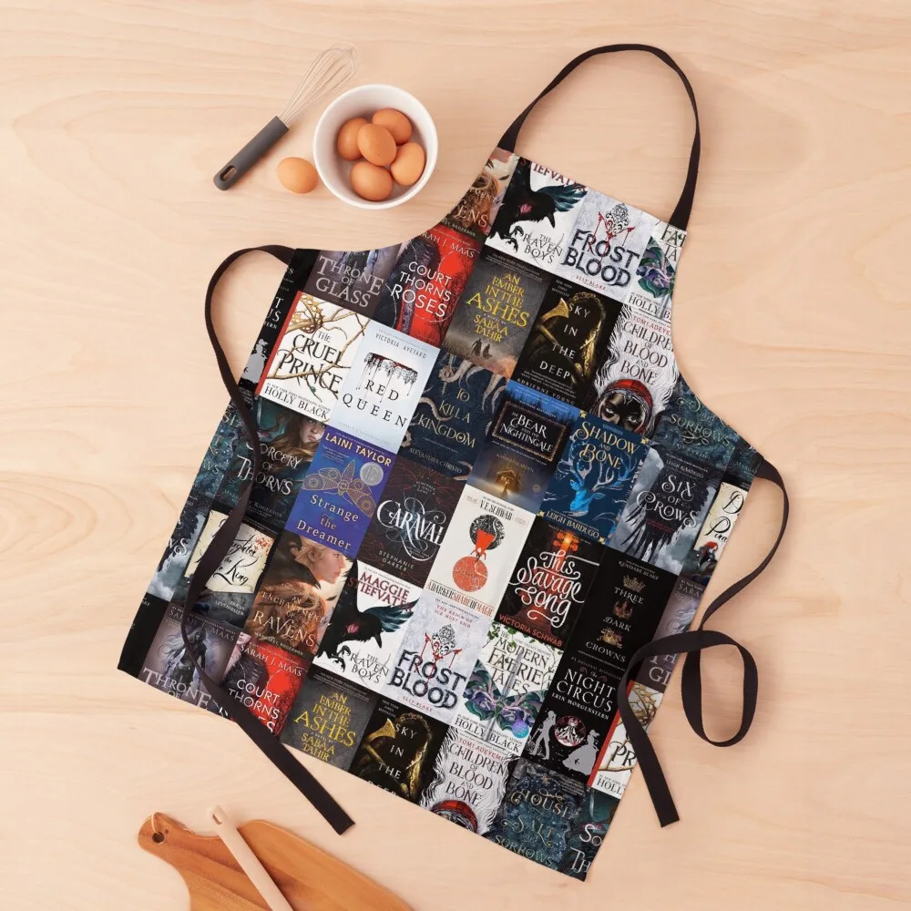 

YA Fantasy Classics Apron Cute Kitchen Accessories Barber Apron