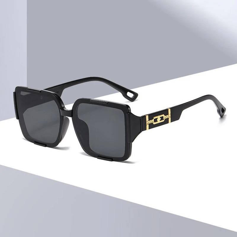 Cycling 1/3pcs Fashion Large Frame Square Sunglasses Simple Women With High-end Gradient Sunglasses Sun Protection Eyeglasses