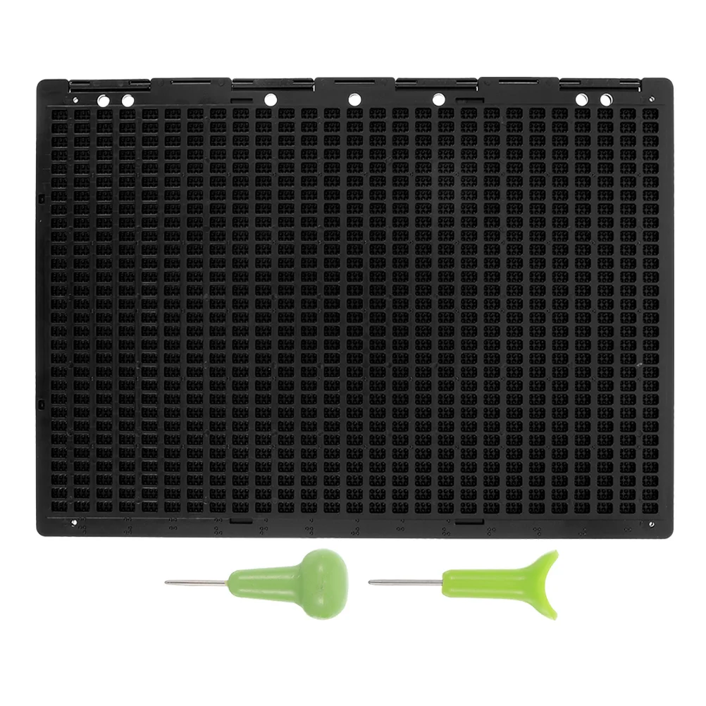 

1set 1Set Braille Writing Board 27 Lines 30 Cells Thickened Durable Design Stable Tactile Feedback Learning Tool Stylus Portable