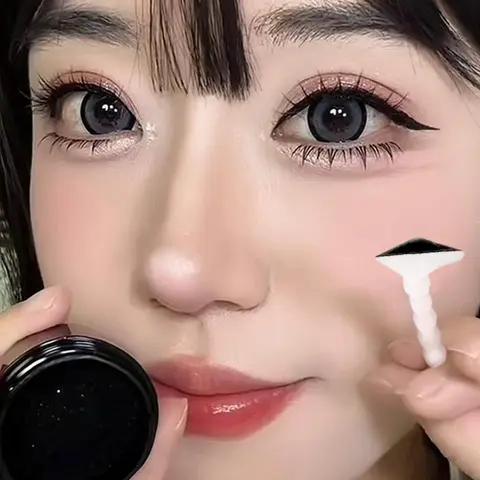 아이 라이너 속눈썹 스탬프 세트 아이 라이너 도구 뷰티 메이크업 브러쉬 새로운 윙 스타일 새끼 고양이 대형 고양이 눈에 쉬운 한국 여성 화장품