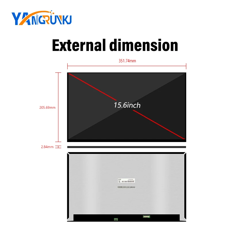 TV156FHM-NM0 15.6inch LCD display 1920(RGB)*1080 resolution 51p EDP interface laptop screen,second display