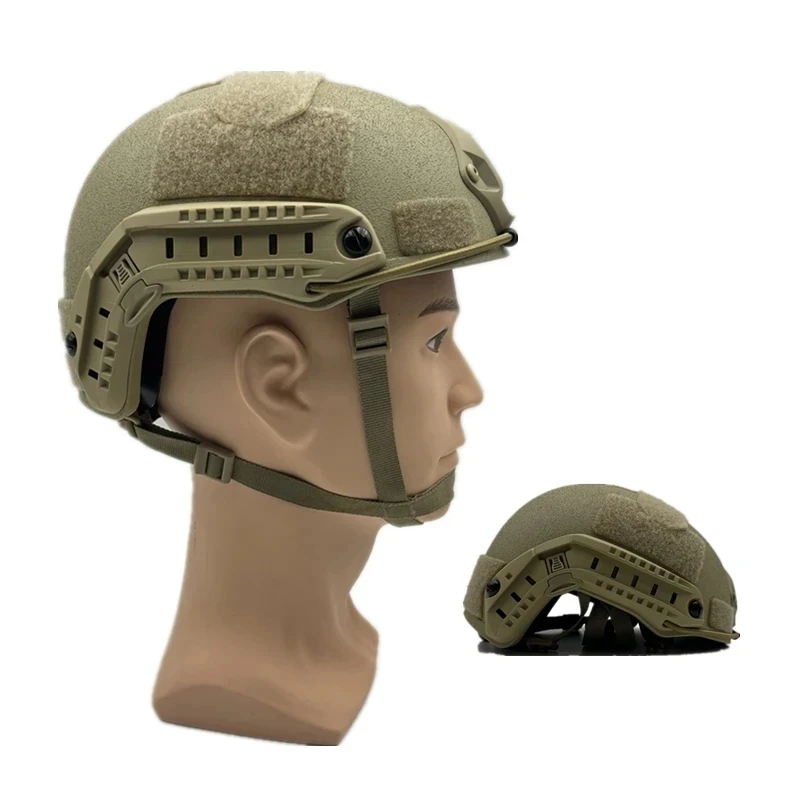 Balístico ACH alto corte capacete tático, armadura à prova de balas, núcleo PE, capacete de segurança, NIJ IIIA, rápido