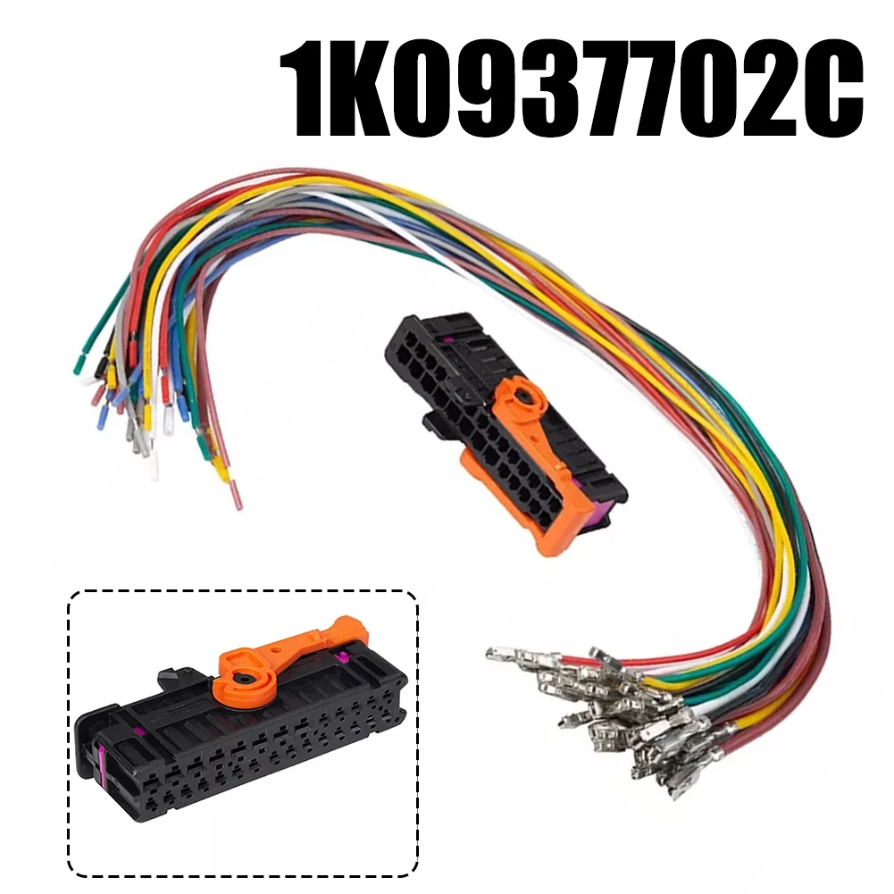 Car Left Right Door Cable Wiring Harness Plug For Skoda For Fabia For Superb Door Cable Wirie Car Electronics Accessories Black