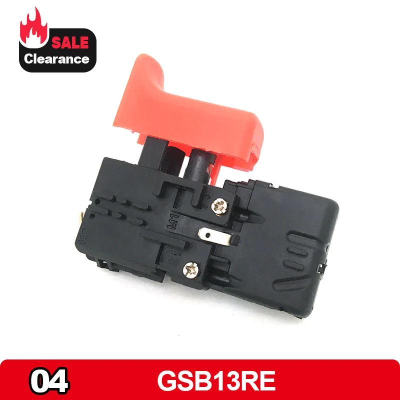 

220V Speed Governor Control Switch Replace For Bosch Drill Switch GSB13RE GSB 13 RE Electric Hammer Power Tool Accessories