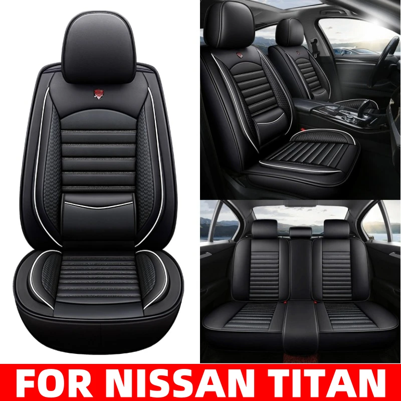 

FOR NISSAN TITAN Car seat cover waterproof artificial leather wear-resistant soft waist full leather full wrap new seat cover