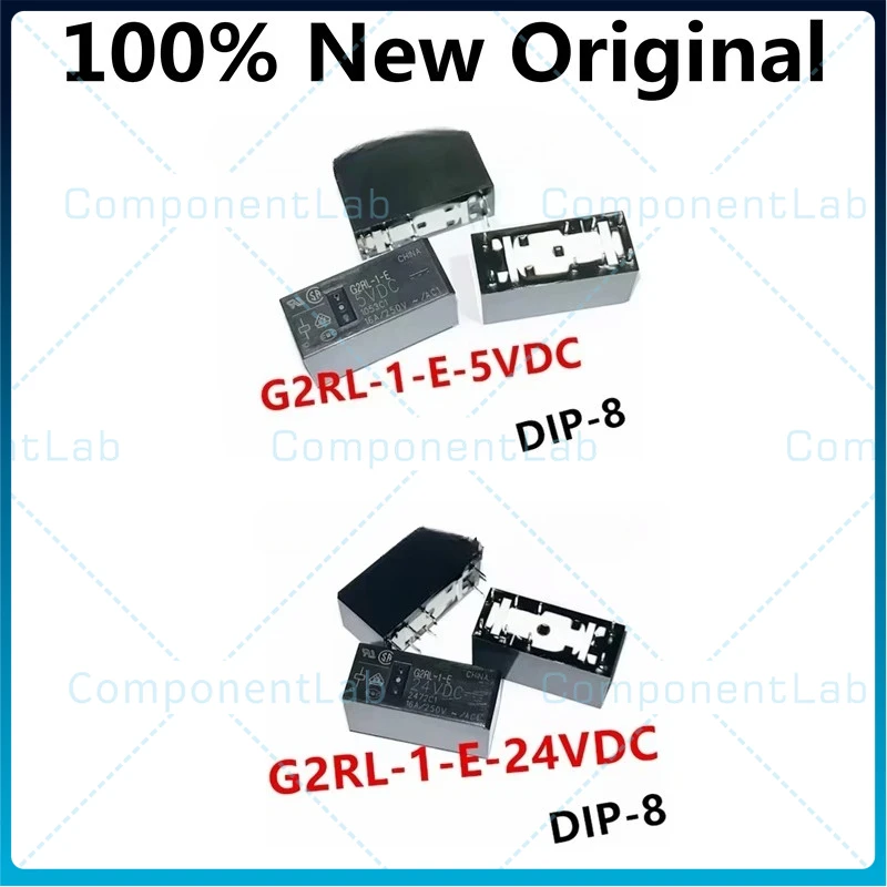 10PCS/Lot G2RL-1-E-24VDC 、G2RL-1-E-12VDC 、G2RL-1-E-5VDC DIP-8 New original electromagnetic power relay G2RL-1-E-DC12V DC5V