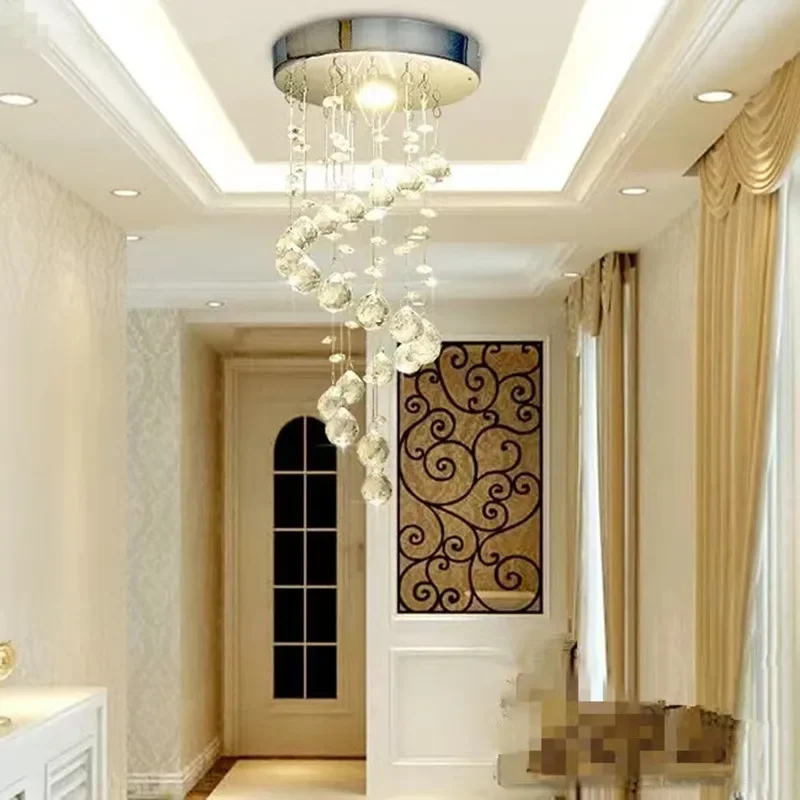Modern Ceiling light Ring lustre LED  crystal  lights lamp Lighting Fixture  Lamp Crystal