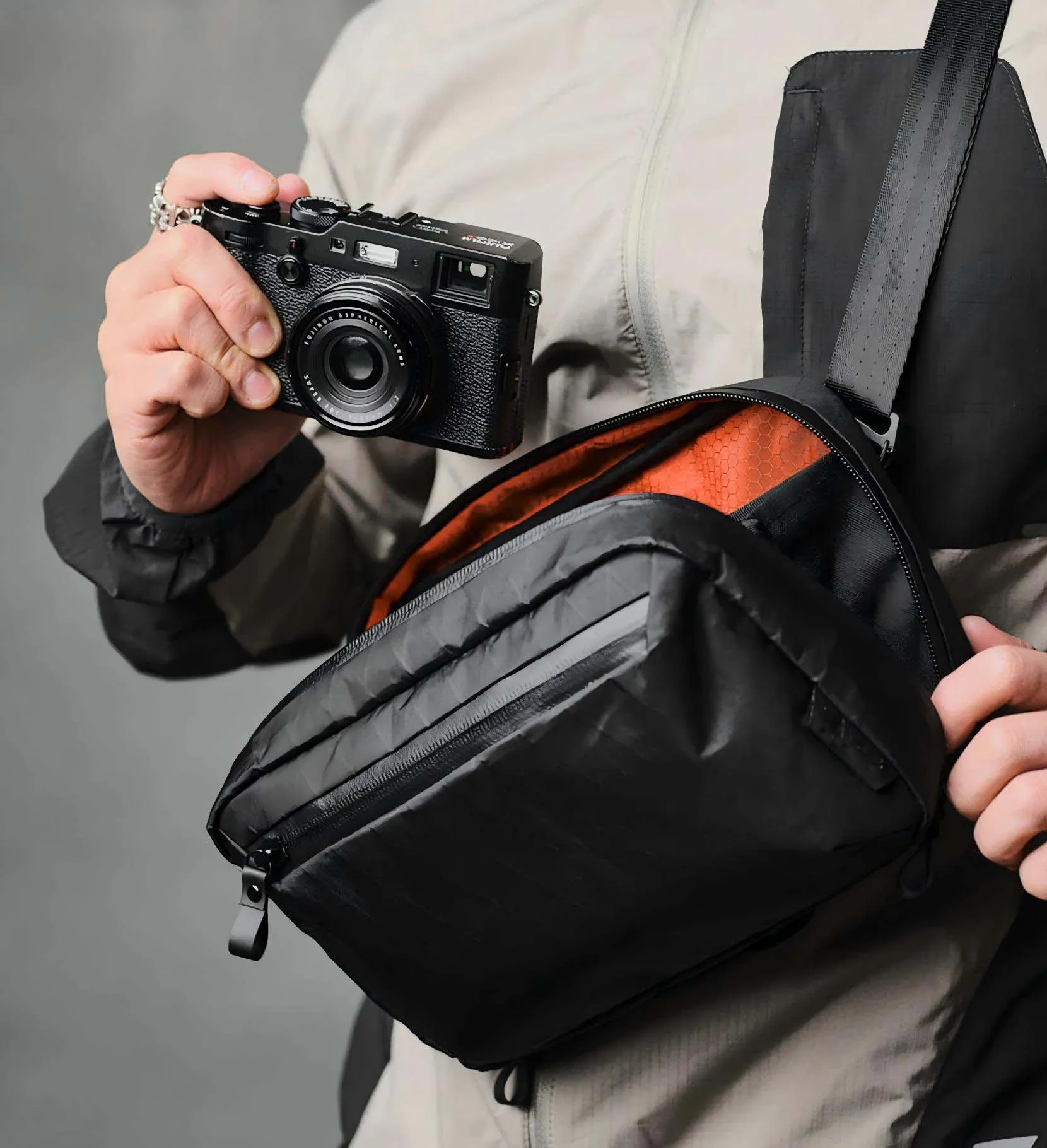 

Crossbody Bag Travel Organizer for Men/Women