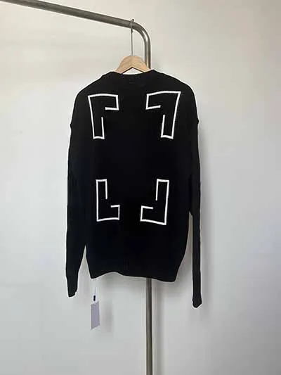 

2025 F/W New Collection C/O Classic "Arrows" Logo Embroidery Women Men Sweaters Pullover Hiphop Oversized Men Casual Sweater