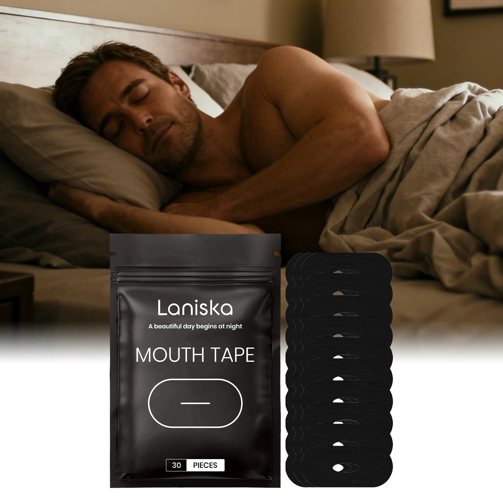 

30pcs Anti Snoring Mouth Tape Breathing Correction Improve Sleeping Snoring Relief Prevent Apnea Keep Mouth Close Redcue Snore