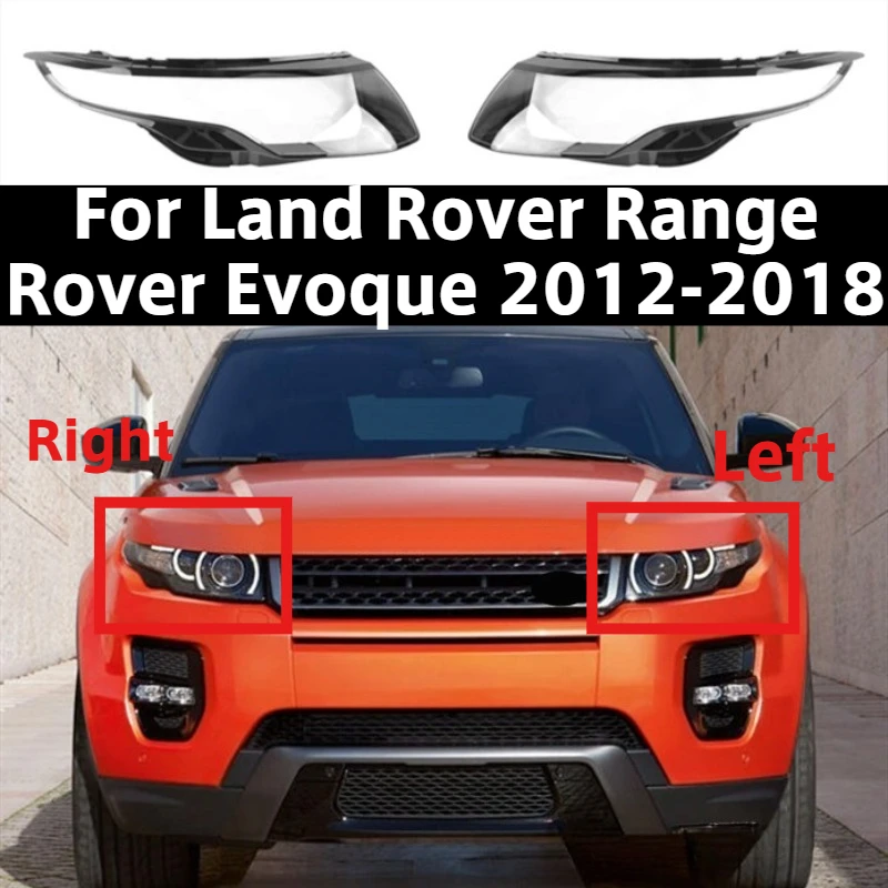Lights Shell Headlight Lens Cover For Land Rover Range Rover Evoque 2012 2013 2014 2015 2016 2017 2018