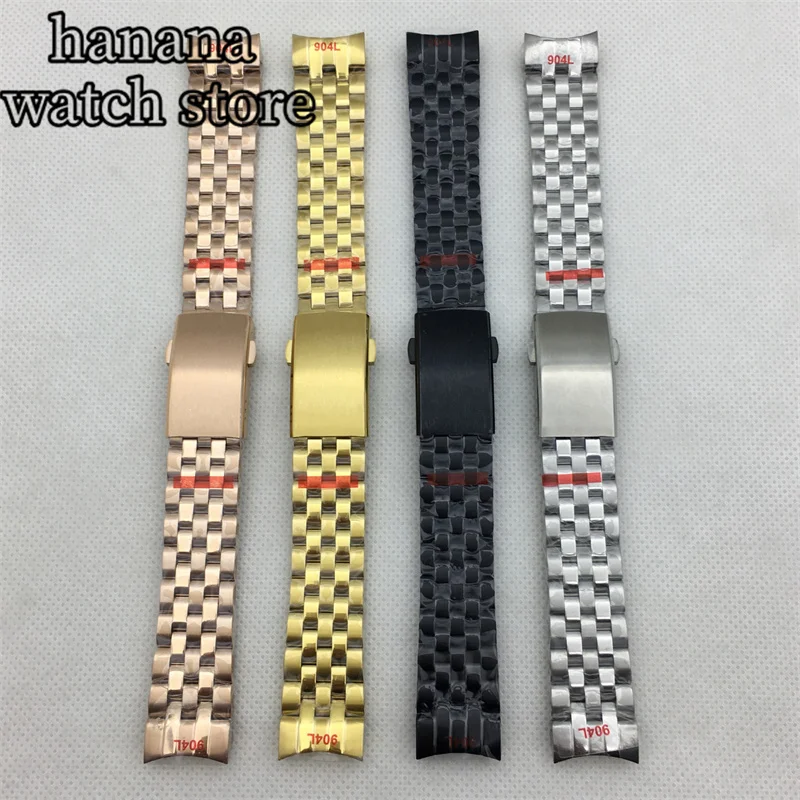 20mm 316L Stainless Steel Strap Folding Buckle Fits the BLIGER 36mm 39mm Strap
