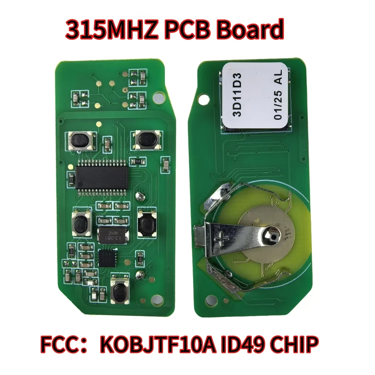 Jingxin ID49 Chip 315/433MHz KOBJTF10A Smart Key/PCB für Land Rover Range Rover Sport Evoque Discovery 4 Freelander für Jaguar – Detail 10