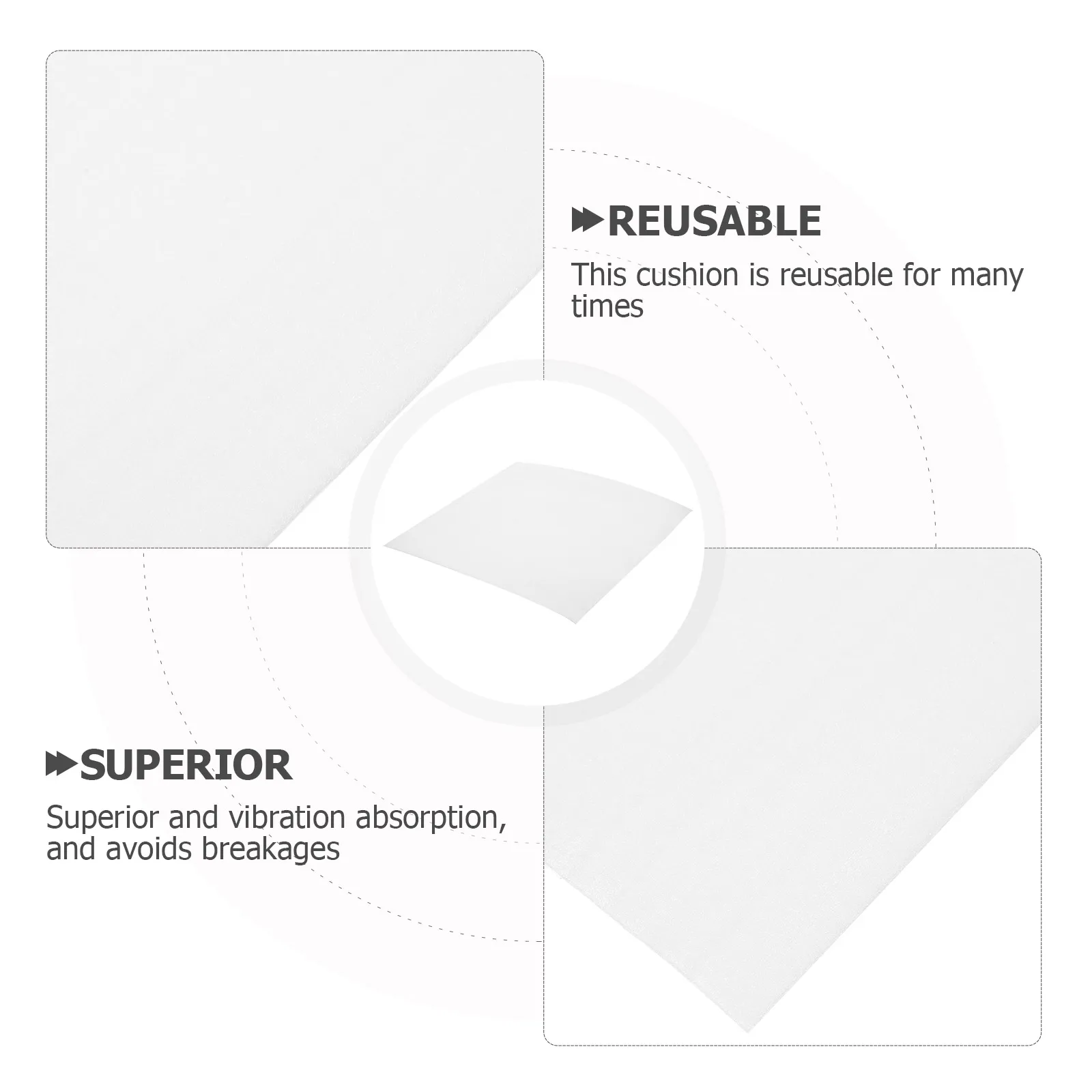 50 قطعة أكياس وسادة مقاومة للصدمات 25x30 سنتيمتر سميكة قابلة لإعادة الاستخدام واقية يلتف للأطباق الهشة الأواني الزجاجية الخزف الأثاث #5