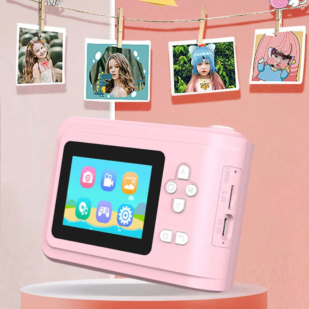 1080P Kids Instant Camera with Print Photo Paper Instant Photo Printing Camera Instant Print Camera for 3-12 Year Old Girls Boys
