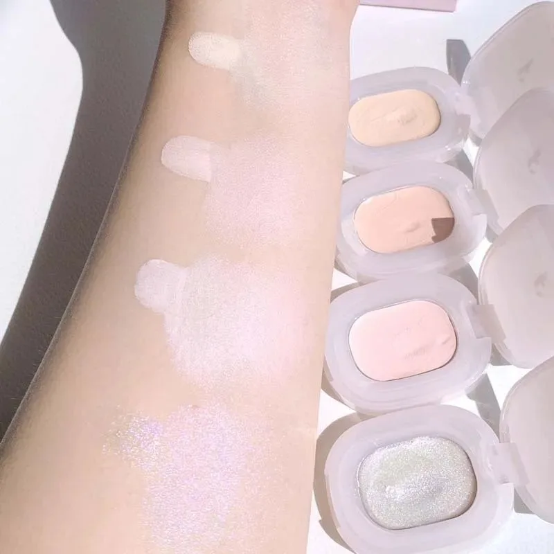 كريم تحديد الكنتوري عالي اللمعان ، إضاءة متلألئة ، مقاوم للماء ، إضاءة مكياج الوجه ثلاثي الأبعاد ، 4 ألوان