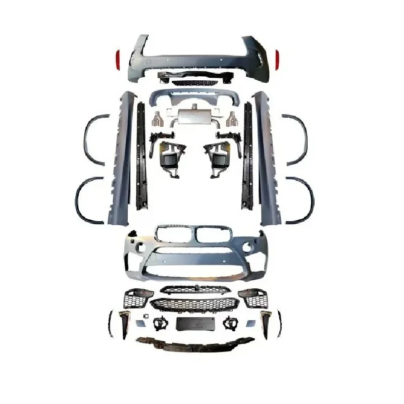 

Fast Sping 2014-2018 Body Kit For X5F15 Upgrd X5M Car Bumpers Side Skirts Grille Exhaust Pipes