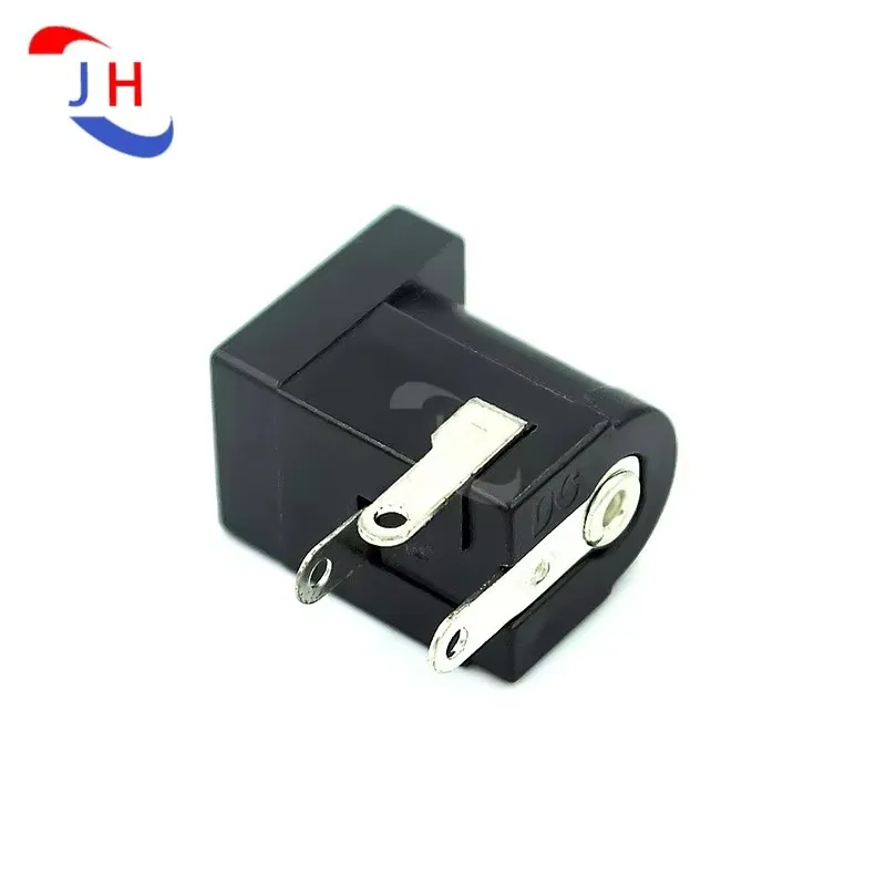 5/10PCS New 5.5x2.1mm DC-005 Black DC Power Jack Socket DC Connectors Supply Barrel-Type Right Angle PCB Mount Terminal