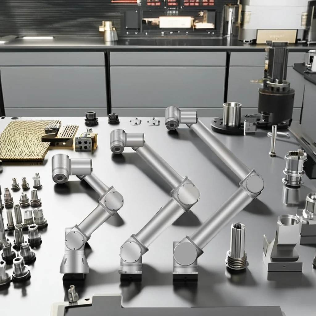 6-Axis collaborative automation robot with 10kg load COBOT for physical therapy massage of industrial components, using DC motor