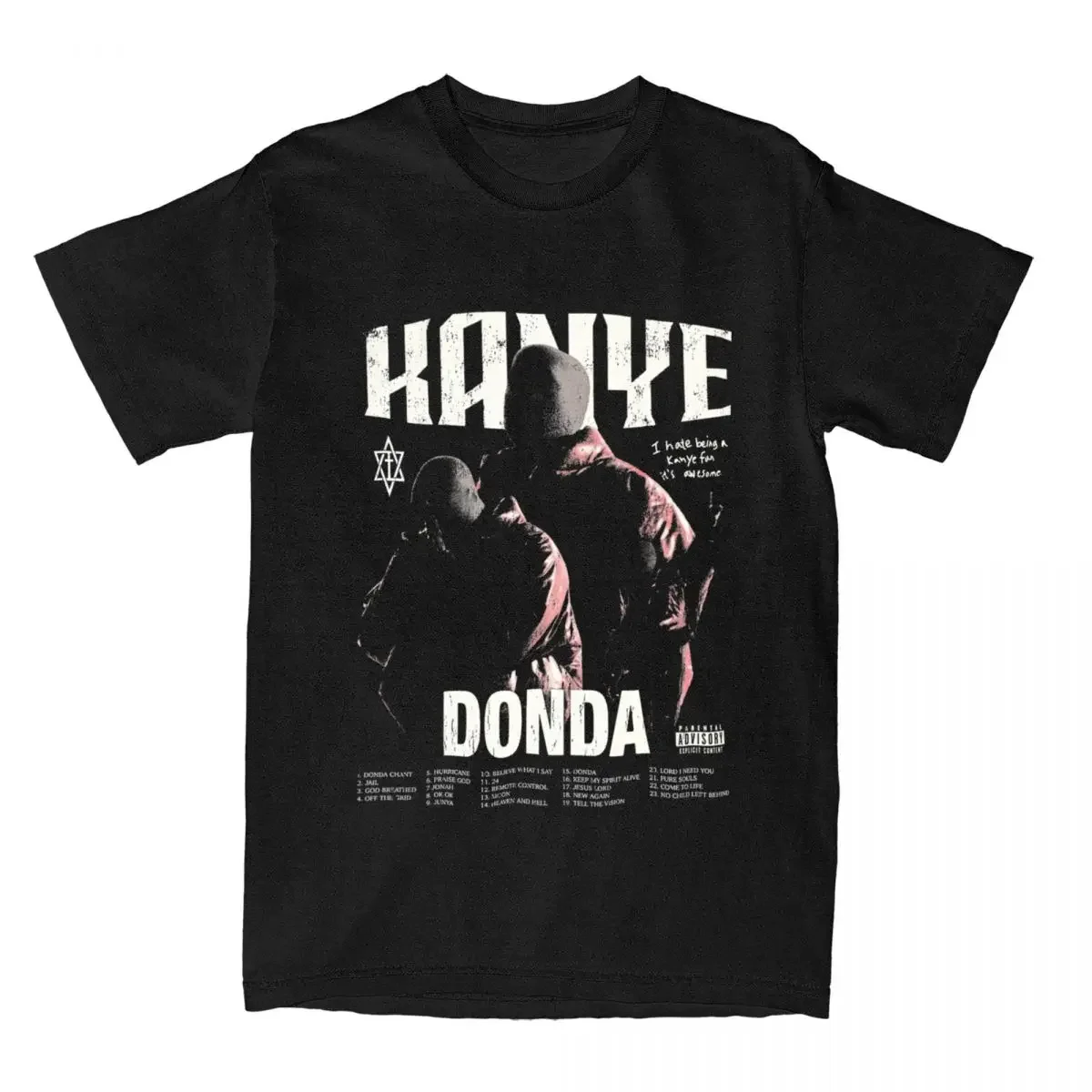 

Men Kanye Donda T Shirts 100% Cotton Clothes Casual Short Sleeve Round Neck Tee Shirt Party T-shirts
