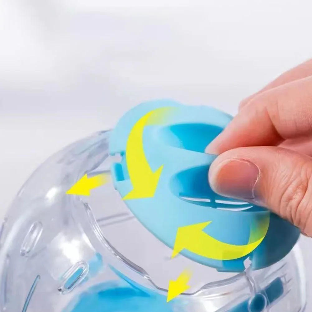 

Hamster Running Ball Exercise Balls Gerbil Guinea Pig Chinchilla Pet Clear Durable Plastic Design Ventilation Holes