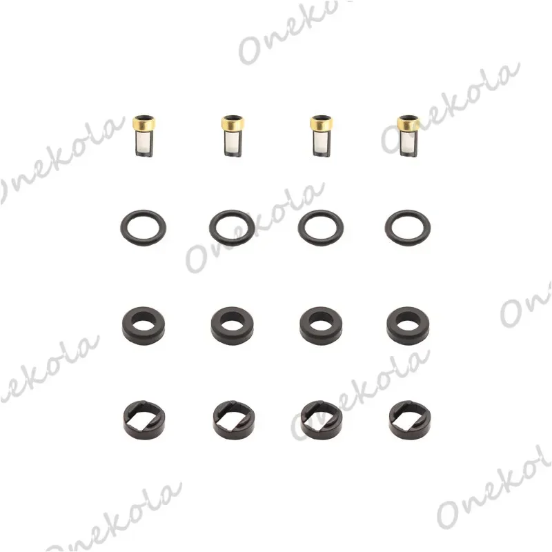 طقم تصليح حاقن الوقود مرشحات Orings لتويوتا لكزس NSP120 1NRFE 1.3L 23250-47030 23209-47030 #2