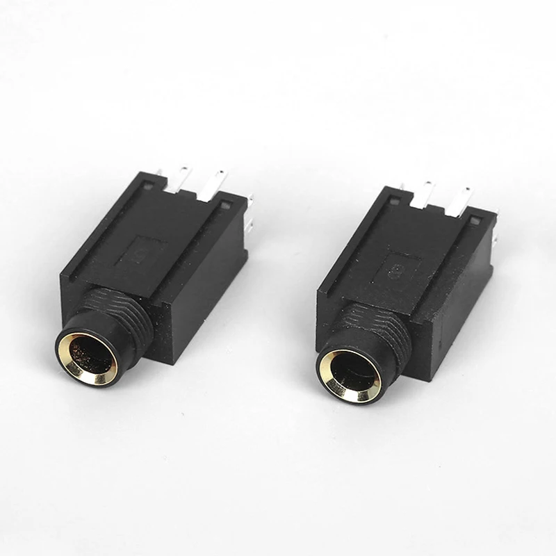 100PCS Mizuo CK6.35 Jack series CK-6.35-103 microphone female base audio socket connector