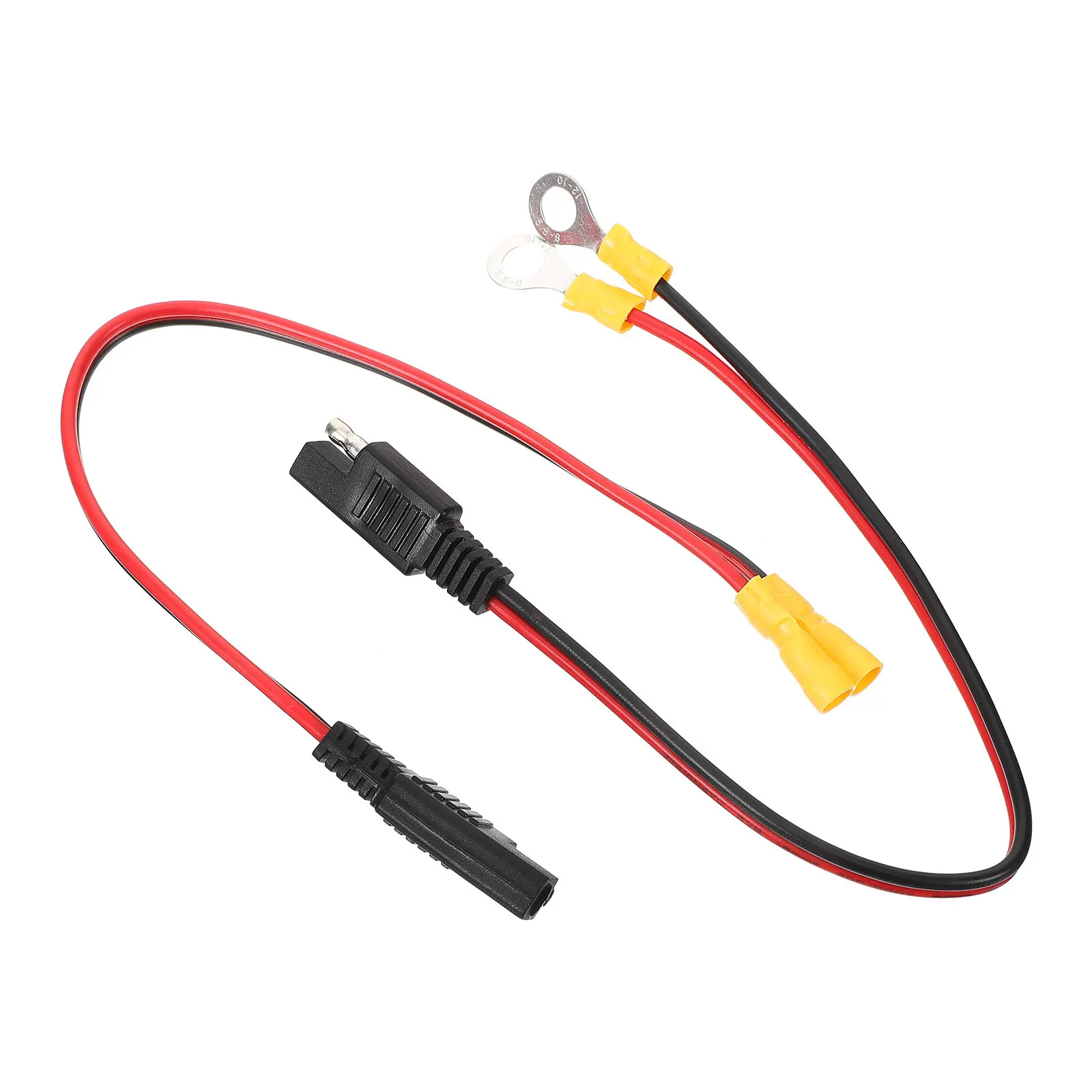 

2Pcs Sae Quick Connector Disconnect Plug 12V 2 Pin Cable Heavy Duty ABS for Automotive Marine Solar Panel Motorcycle