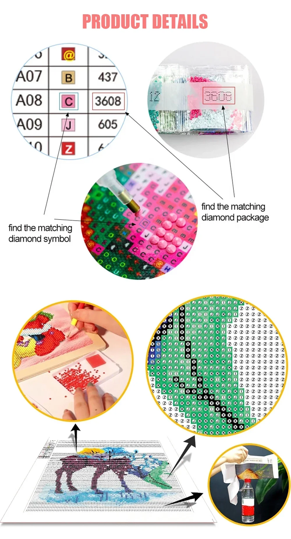 5D Diamant Kunst Malerei Aurora Landschaft Mosaik Stickerei Kreuz Stich Kit Volle Runde Strass Diy Wand Home Decor Geschenk – Detail 8