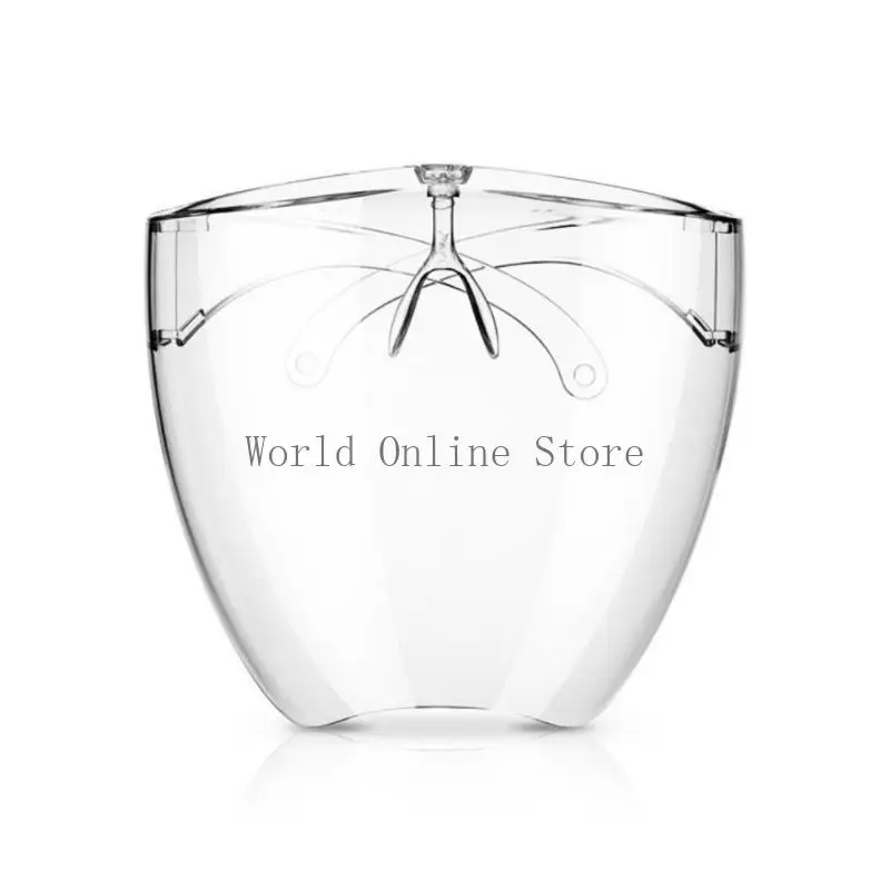 

Transparent Face Shielding Breathable Comfortable Fit Face Mask Breathable Face Protector for Dust & Splashes Protections 87HC