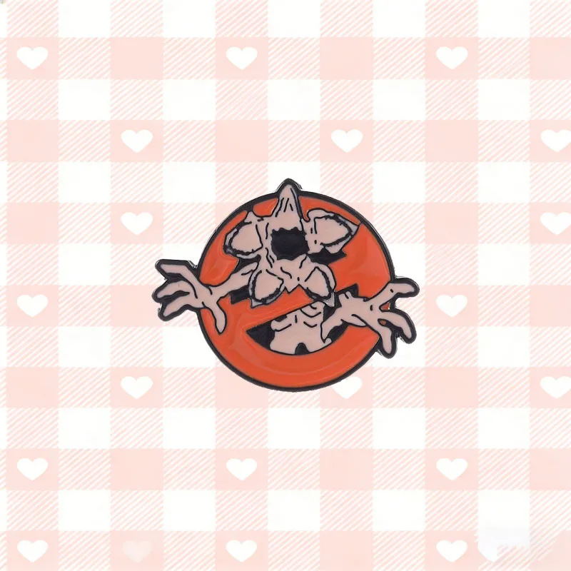 Exquisite Cartoon Demon Enamel Pins Classic Horror Monster For Backpack Hat Clothing Decor Halloween Festival Gift Accessories