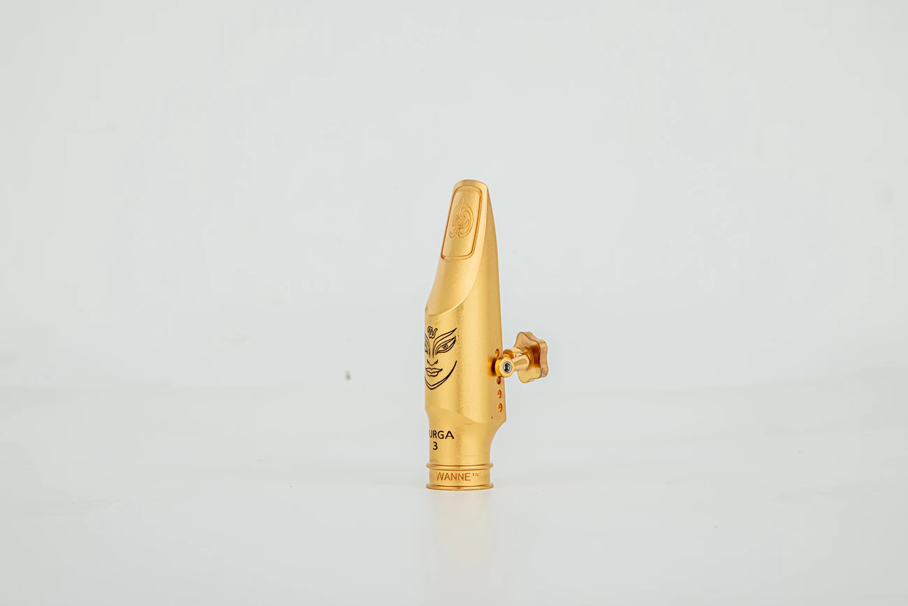 Saxophone Mouthpiece Metal For Alto Soprano Tenor Size 5 6 7 8 9 Brass Plated Sax Accessories