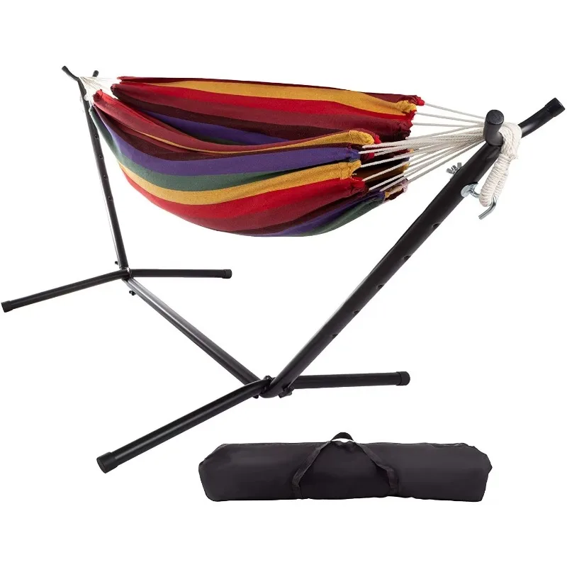 

Hammock Camping Folding Portable Outdoor Hammock with Stand