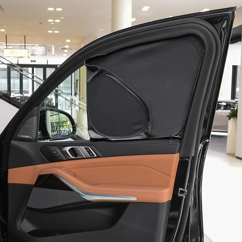 

Автомобильный анти-УФ- теплоизоляционный черный солнцезащитный козырек для конфиденциальности окон для BMW X7 G07 2019-защитный чехол, аксессуары для интерьера