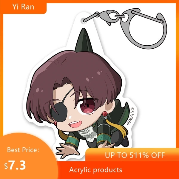 

Anime Fan SWIND BREAKER Acrylic Keychain Pendant Bag Car Keychain phone Accessories present Firend Christmas Gifts 6CM