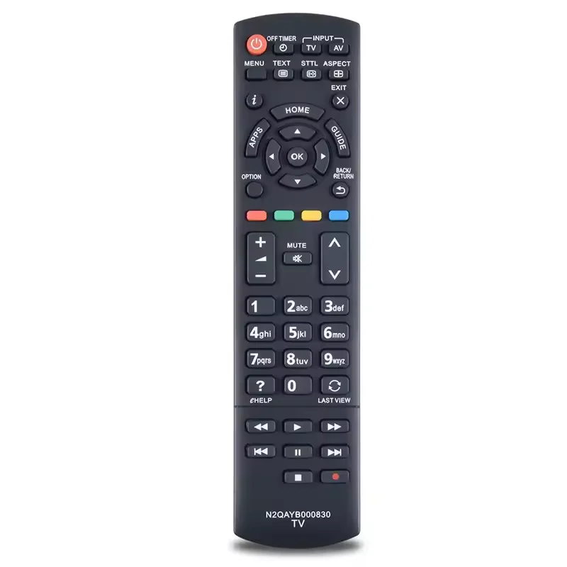 N2QAYB000830 For HDTV Remote Control Spare part TX-L39E6B H-LR42E6 TX-L24XW6 TX-L39EW6 TX-L32E6Y TX-L39E6BK TX-L39EF62