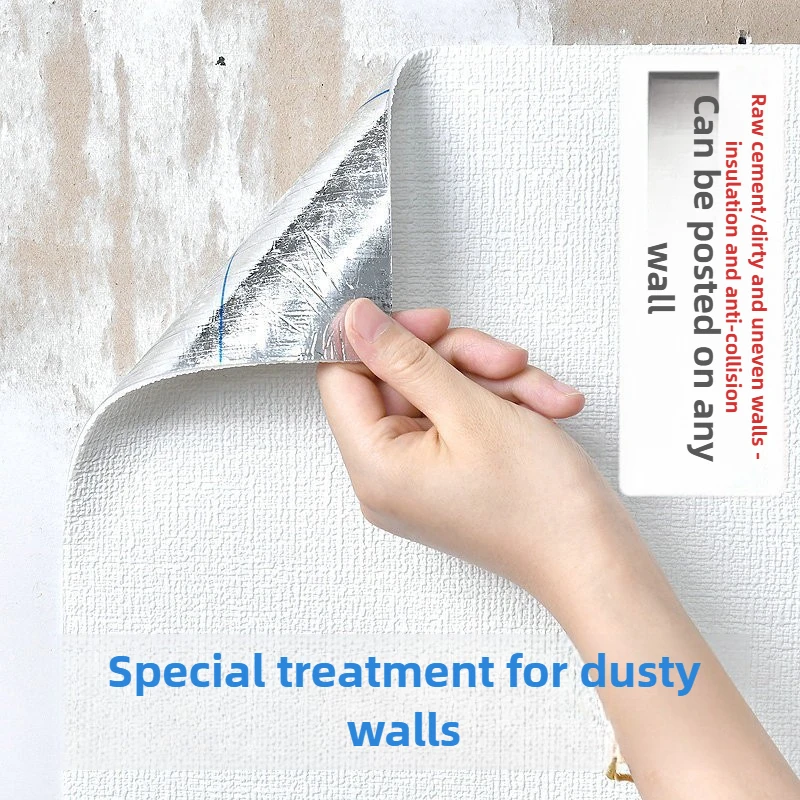 Обои из алюминиевой фольги толщиной 50 см x 3 м, 3,5 мм, теплоизоляционные, влагостойкие, предотвращающие столкновения для подвала автофургона Обои из алюминиевой фольги толщиной 50 см x 3 м, 3,5 мм, теплоизоляционные, влагостойкие, предотвращающие столкновения для подвала автофургона